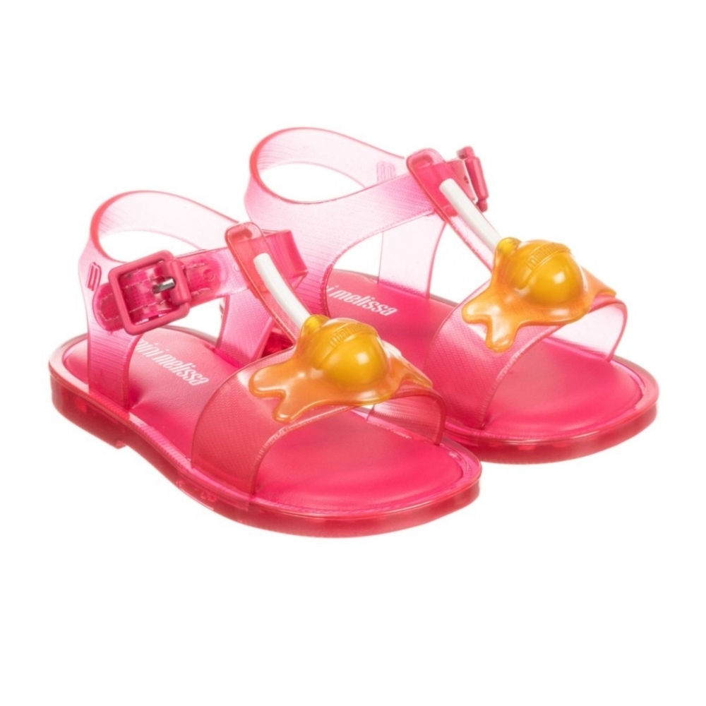 NEW, never worn! Mini Melissa 'Lollipop' Jelly Sandals